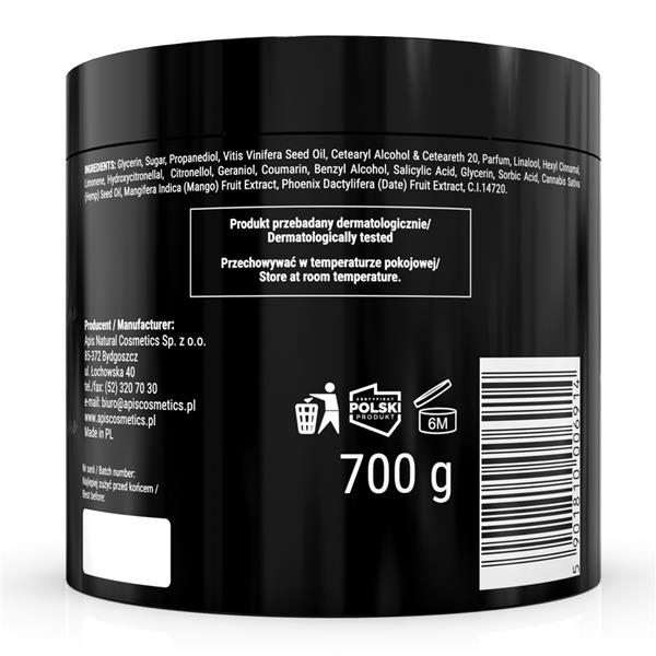 ROSE MADAME Peeling 700 g tył