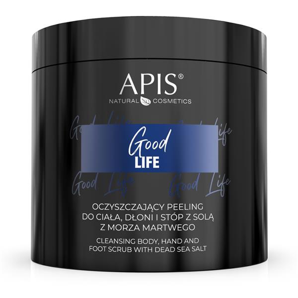 GOOD LIFE Oczyszczający peeling 700 g przód