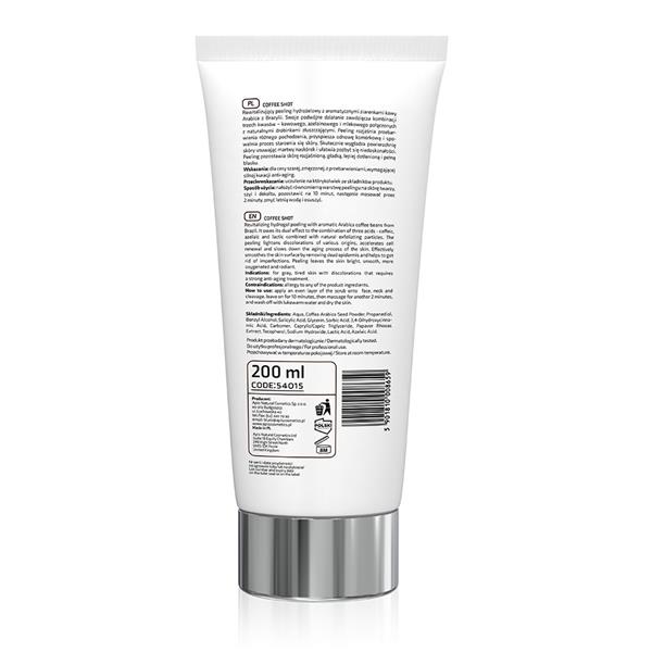 Hydrożelowy peeling z kwasem kawowym tył