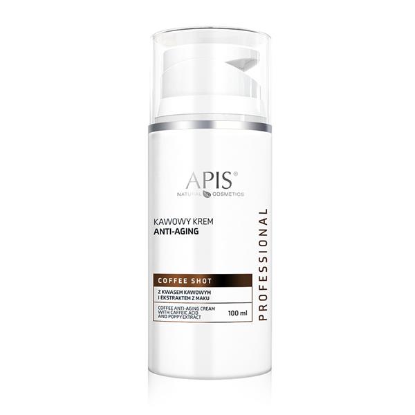 Kawowy krem anti-aging przód