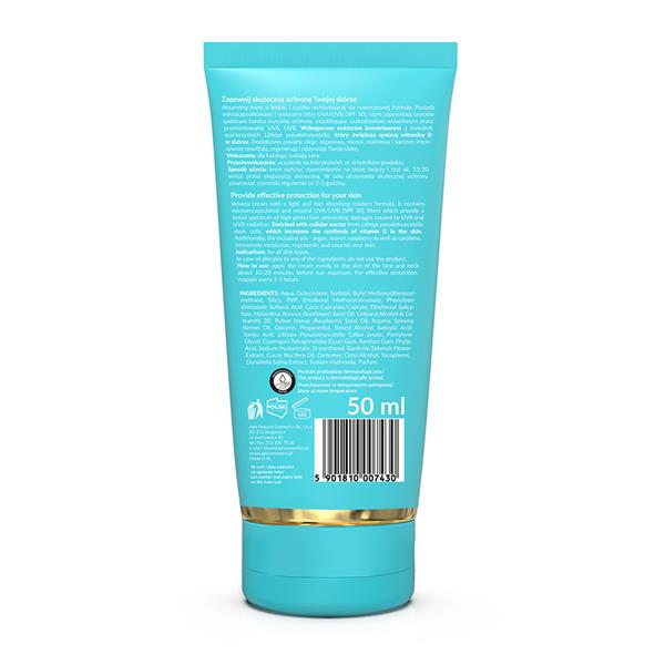 Krem do twarzy SPF 50 tył