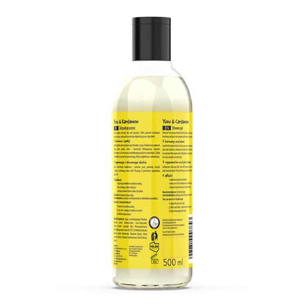 Żel pod prysznic YUZU 04.23 tył